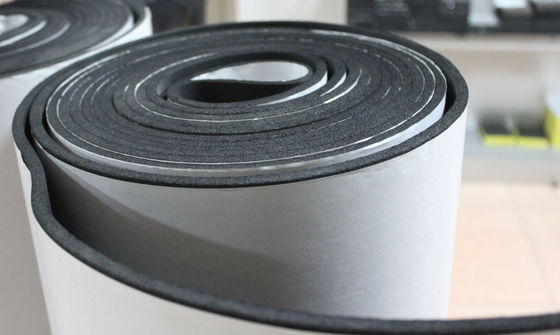 NBR Rubber Sheet Thermal Insulation Roof Sheet Wall Heat Insulation Sheet for Roof