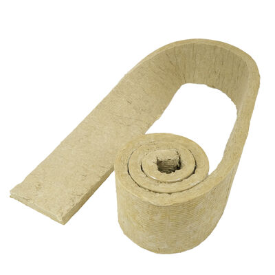 Soundproof Rock Wool Fiber Blanket Rock Wool Acoustic Insulation Blanket in Roll Fireproof